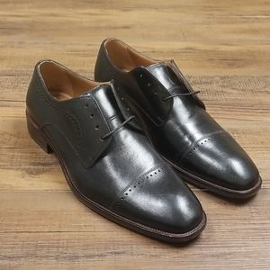 johnston & murphy sanborn cap toe oxford